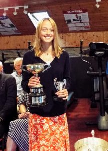 SCSC 2019 Charlotte Mayhew wins both Mini and Topper cups