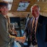 SCSC 2025 Ocean Race Wayfarer Class Winner Tom Cochrane